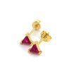 ABIGAIL Stud Earrings | Gold