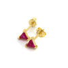 ABIGAIL Stud Earrings | Gold