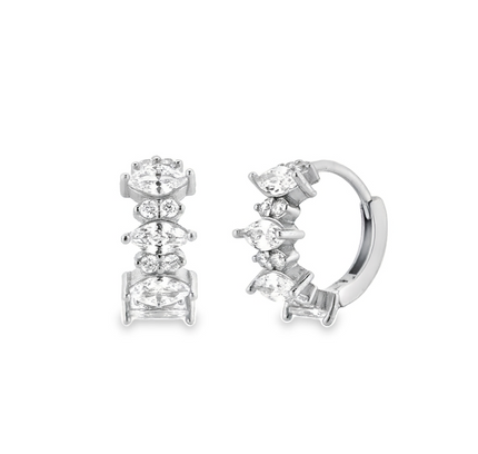 SCARLETT Earrings | Silver