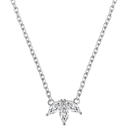 Marquise Cluster Necklace by Teall