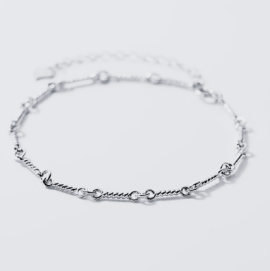 Teall Silver Chain Link Bracelet