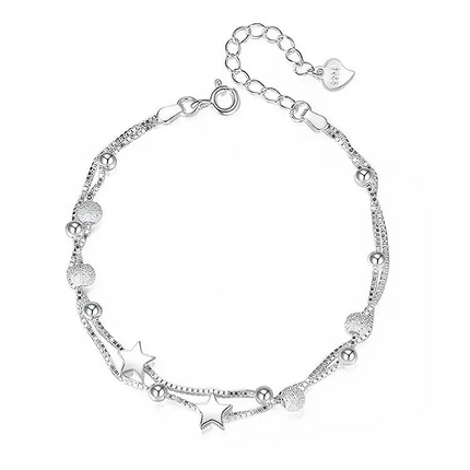Kate - Sterling Silver Bracelet with beaded detailing
