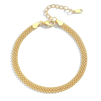 Lila - Gold Snake Bracelet