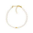 Delaney - Graceful White Pearls Bracelet
