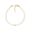 Delaney - Graceful White Pearls Bracelet