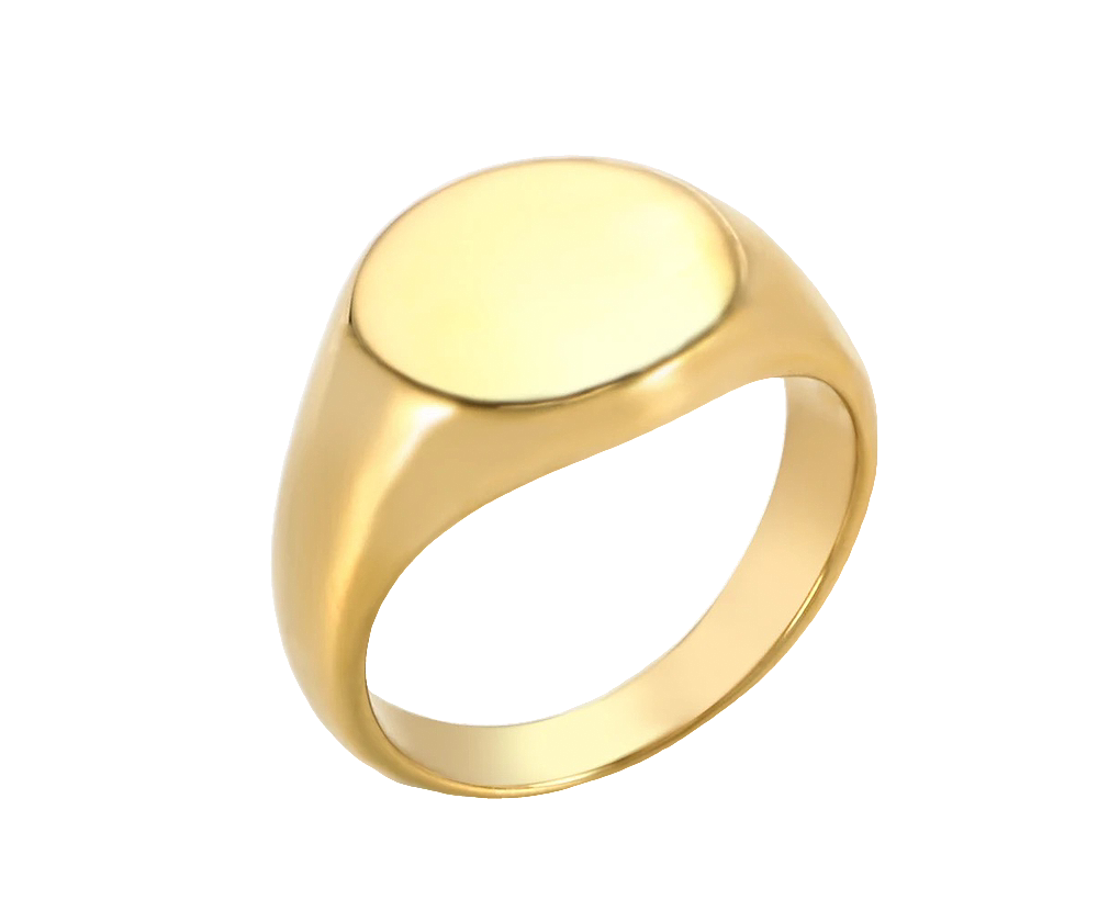 Billy - Gold Signet Ring