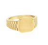 Teall Gold Square Signet Ring