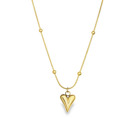NAIAH Gold Heart Necklace