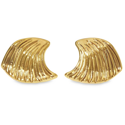 MAY - Gold statement earrings