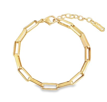 By Teall Abstract Chain Bracelet