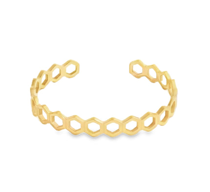 Honeycomb Cuff Bracelet by Teall