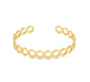 Honeycomb Cuff Bracelet by Teall