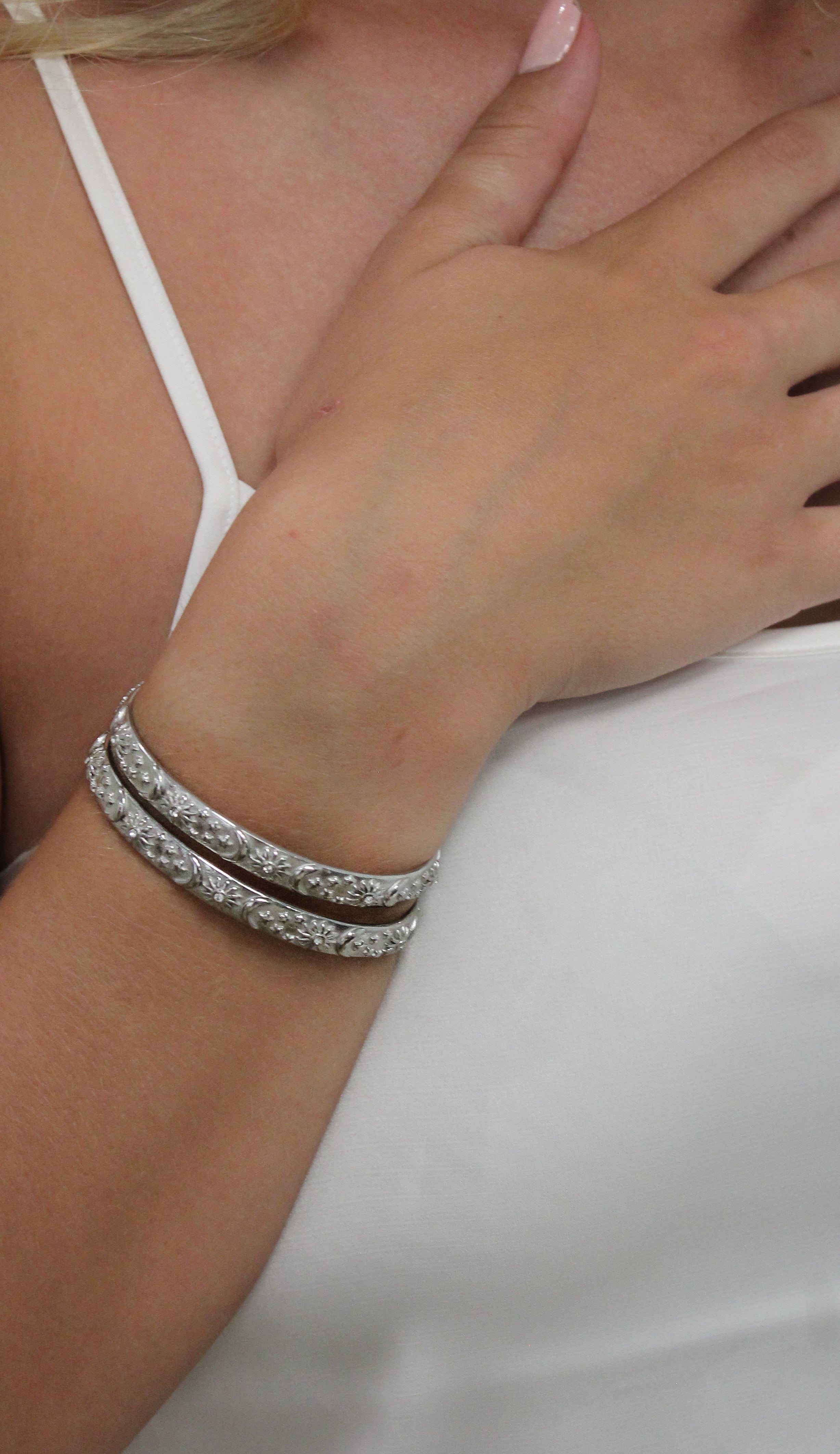 Teall Cuff with Moon and Star Detailing