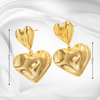 ROSA Gold Stud Earrings - Waterproof - Tarnish Free